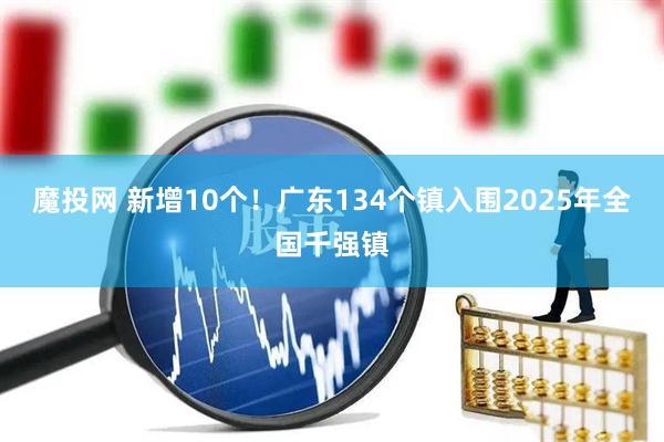 魔投网 新增10个！广东134个镇入围2025年全国千强镇